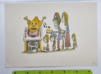 Originál ilustrace - Petr Poš  č. 7