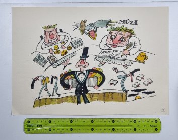 Originál ilustrace - Petr Poš  č. 9