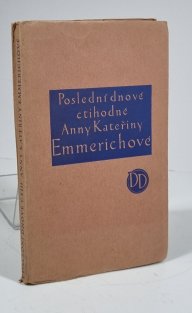 Poslední dnové ctihodné Anny Kateřiny Emmerichové