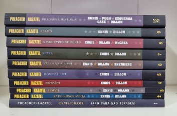 Preacher/Kazatel 1 - 10 (komplet)