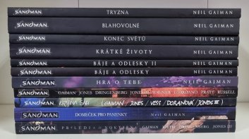 Sandman 1 - 10 (komplet 11 svazků - první vydání)