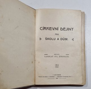 Církevní dějiny pro školu a dům