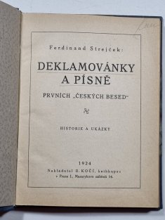 Deklamovánky a písně