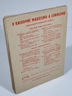 Manifest Komunistické strany – Stanovy strany komunistů – Dějiny svazu komunistů