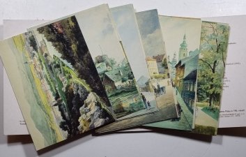 Písek - Tomáš Štětka (soubor 16 pohlednic)