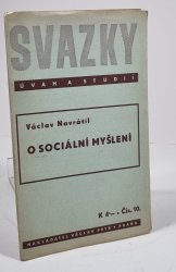 O sociálním myšlení - 
