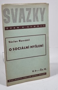 O sociálním myšlení