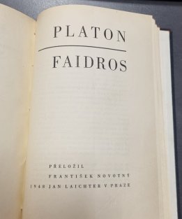 Bolestný život Baudelairův / Faidros