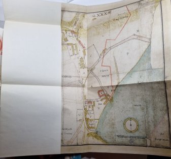 Mapový obraz Malé Strany a Strahova ze 17. století