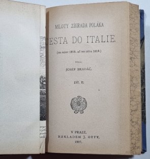 Cesta do Itálie I.+II.