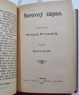 Přítel domoviny -  Z jeslí / Nerovný zápas / Páni a sprosťáci / Vychovatelka