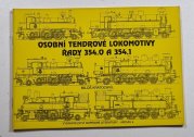 Osobní tendrové lokomotivy řady 354.0 a 354.1 - 