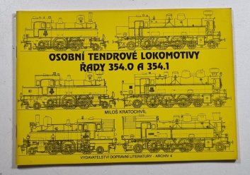 Osobní tendrové lokomotivy řady 354.0 a 354.1