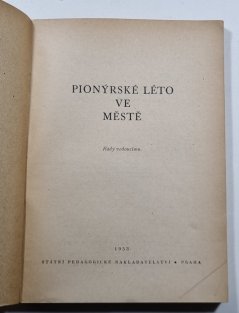 Pionýrské léto ve městě