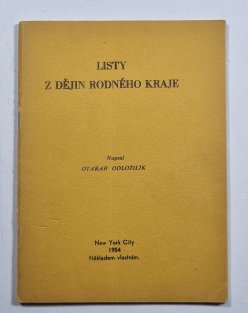 Listy z dějin rodného kraje