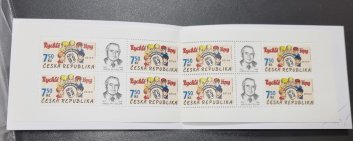 Rychlé šípy - sešitek poštovních známek