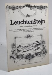 Leuchtenštejn - Zbytky hradu nad Zlatými Horami