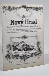 Nový Hrad - Zřícenina hradu zvaného též Furchtenberk severně od Šumperka