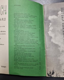 Almanach klubu čtenářů jaro 1961