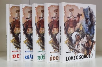 Třemi díly světa I.-V. - Derviš, Královna pouště, Růže pralesa, Údolí smrti, Lovec sobolů