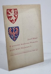 O povstání kralevice Přemysla proti králi Václavovi I. - 