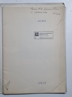 Prof. Bedřich Mendl a Hořice