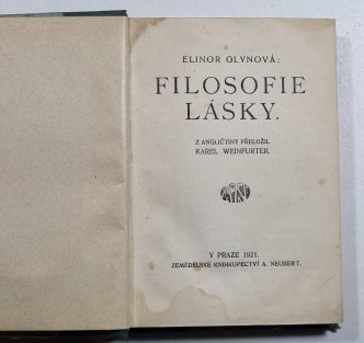 Filosofie lásky / Poezie a skutečnost 