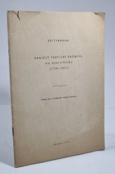 Zaniklý textilní průmysl na Postupnicku (1778-1877) - 