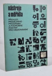 Nástroje a měřidla (přehled prodejního programu a podobné pokyny pro objednávání) - 