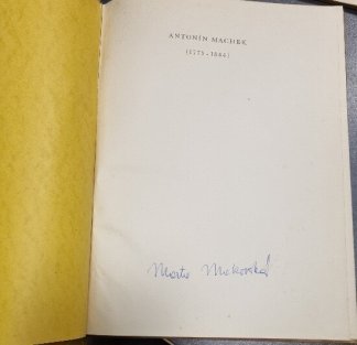 Antonín Machek - malíř podobizen