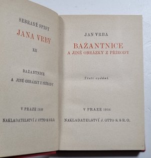 Bažantnice a jiné obrázky z přírody