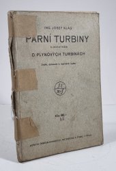 Parní turbiny s dodatkem o plynových turbinách - 