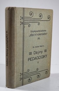 Dějiny pedagogiky II.