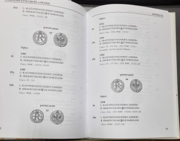 Mince zemí Koruny české - vládní početní groše a peníze 1551-1662