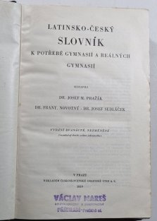 Latinsko-český slovník