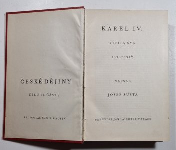Karel IV. - Otec a syn 1333–1346