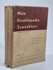 Malá encyklopedie zemědělství - (Souborný nástin rolnictví)