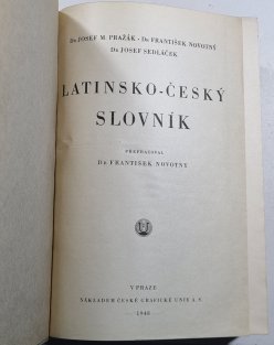 Latinsko-český slovník