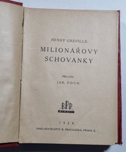 Milionářovy schovanky