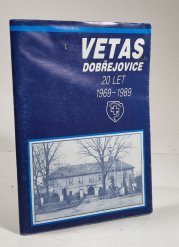 VETAS Dobřejovice 20 let 1969-1989 - 