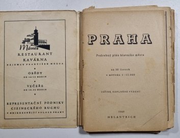 Praha - podrobný plán hlavního města