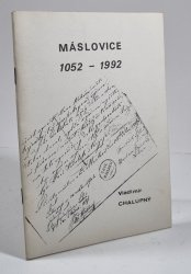 Máslovice 1052-1992 - 