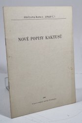 Nové popisy kaktusů - 