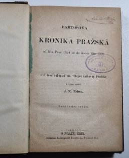 Bartošova kronika pražská