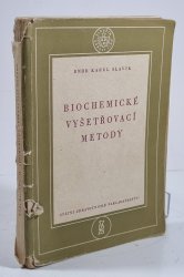 Biochemické vyšetřovací metody - 