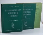 Československé miniaturní elektronky I.-III.  (heptalové, novalové, televizní elektronky) - 