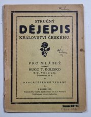 Stručný dějepis království Českého pro mládež - 