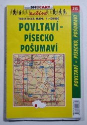 mapa - 213 Povltaví, Písecko, Pošumaví 1:100 000 - 