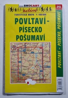 mapa - 213 Povltaví, Písecko, Pošumaví 1:100 000