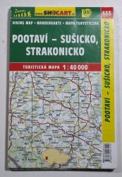mapa - 433 Pootaví - Sušicko, Strakonicko 1:40 000 - 
